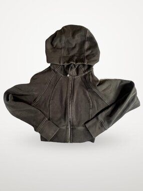 lululemon Zip-Up Hoodie Black Small